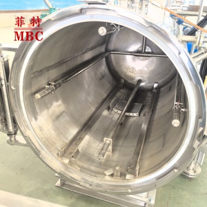 Thực phẩm rau sữa thịt chế biến thực phẩm tiệt trùng nồi hấp vặn lại máy với <span class=keywords><strong>CE</strong></span> cho mềm túi và chai thủy tinh nước sốt - Product Image 3