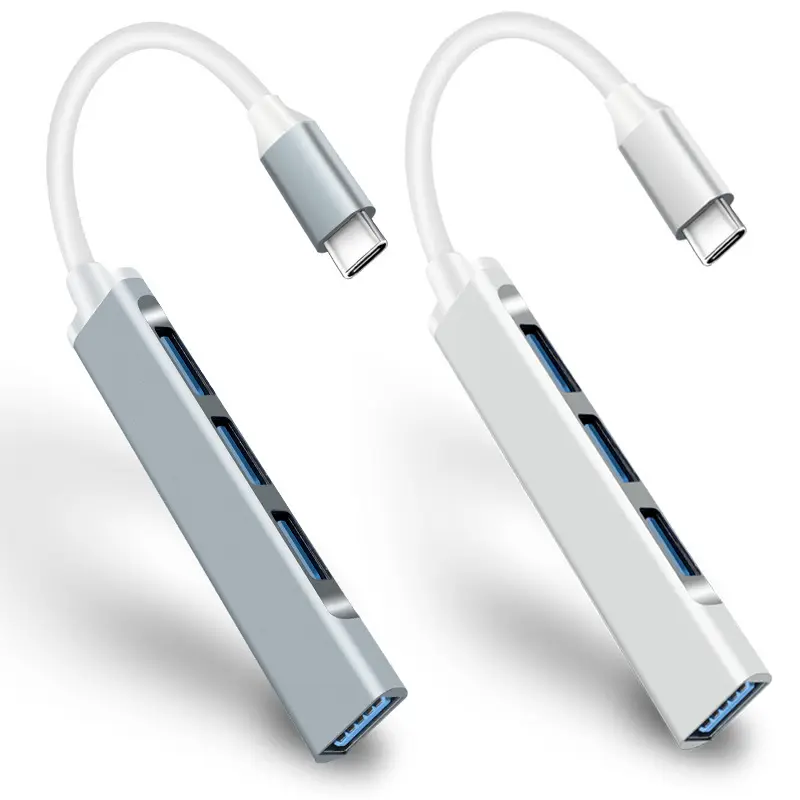 USB 허브 3.0 허브 USB 3 0 분배기 USB3.0 Type-C 허브 어댑터 5 Gbps 멀티 4 포트 스플리터 노트북 컴퓨터 액세서리