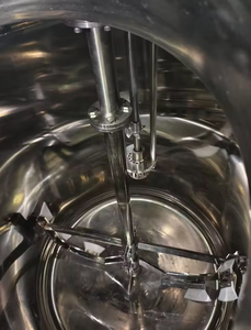 Mezclador de mayonesa Tanque de 3000L con agitador de hélice y mezclador dispersor - Product Image 4