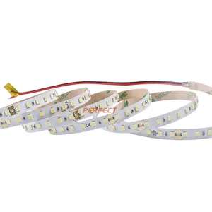 Bande LED personnalisée, couleur or, haute luminosité, 2835 diodes, 24V 12V 3000K 6500K, livraison gratuite