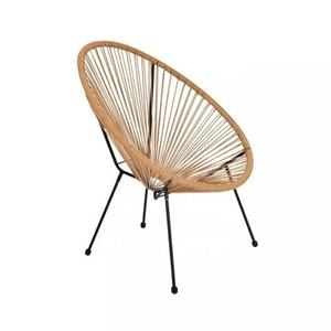 Chaise de canne d'extérieur 3 ensembles balcon extérieur chaise de canne à tresse en osier de loisirs <span class=keywords><strong>petit</strong></span> ensemble de table à thé - Product Image 1