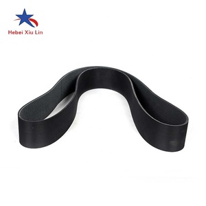 Revestimiento <span class=keywords><strong>de</strong></span> poliuretano Pu, correas dentadas ranuradas <span class=keywords><strong>de</strong></span> Pu, correa síncrona, precio <span class=keywords><strong>de</strong></span> fábrica, agujeros avellanados perforados y caucho rojo - Product Image 4