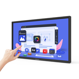 Écrans tactiles numériques infrarouges personnalisés 4K 43 50 55 pouces Éducation Enfants Mur Panneau plat interactif avec <span class=keywords><strong>OPS</strong></span> - Product Image 1