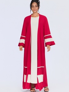 Roupão Muçulmano de Moda Novo para o Oriente Médio, <span class=keywords><strong>Cardigan</strong></span> de Manga Longa, Vestido Respirável - Product Image 2