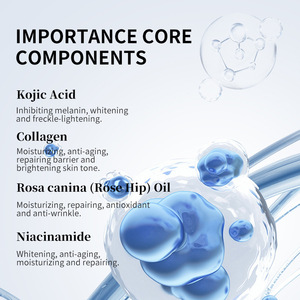 Crema Facial Hidratante, Nutritiva, Iluminadora y Exfoliante con Ácido Kójico para Todo Tipo de Piel, 50g - Product Image 3