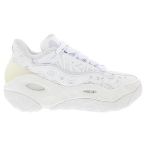 Zapatillas Puma La France <span class=keywords><strong>RNR</strong></span> GS para Niño, Color Blanco con Detalles Plateados, Estilo Baloncesto - Product Image 2