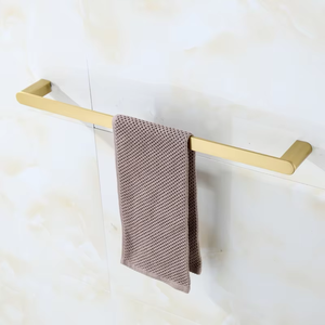 11 pz Set di Hardware da bagno di lusso moderno in oro spazzolato portasciugamani a mano in acciaio inox <span class=keywords><strong>porta</strong></span> <span class=keywords><strong>rotolo</strong></span> di carta igienica per alberghi di lusso - Product Image 3