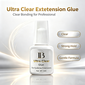 กาวต่อขนตาคุณภาพสูงจากเกาหลี IB <span class=keywords><strong>Ultra</strong></span> Clear Glue 5ml กาวใสสำหรับต่อขนตา - Product Image 1