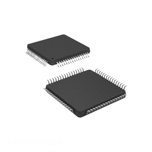 ชิ้นส่วนวงจรอิเล็กทรอนิกส์64 TQFP C8051F121-GQR ฝังมีในสต็อก - Product Image 1