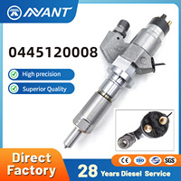 Inyector Diesel NANT 0445120008 para Válvulas de Inyección del Conjunto del Motor