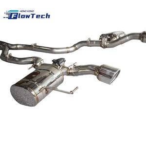 Système d'échappement Valvetronic en acier inoxydable haute performance avec soupapes et double sortie pour Jaguar XE 2.0T - Product Image 4