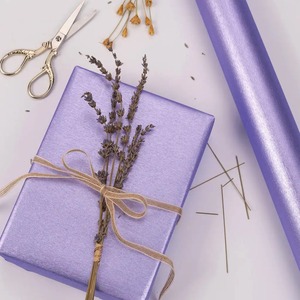 Wholesale Recyclable Double-Sided Craft <b>Paper</b> Gift <b>Wrap</b> Lavender Bundle Digital Printing Compatible Eco-Friendly Packaging for - Product Image 3