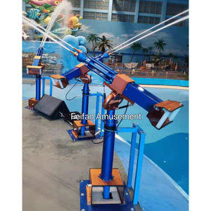 ウォーターショー機器チームビルディングアクティビティインタラクティブゲーム自動回転ガトリングガトリングプール用水鉄砲 - Product Image 4