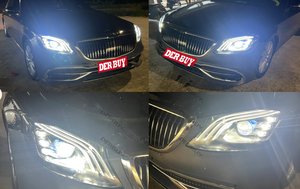 Kit <span class=keywords><strong>de</strong></span> carrocería para Mercedes Benz W221 Clase S 2006-Actualización <span class=keywords><strong>de</strong></span> año 2012 a W222 nuevo May <span class=keywords><strong>Bach</strong></span> sin corte - Product Image 4