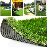 Tapis d'exercice de tapis de gazon artificiel extérieur vert de 20mm pour une utilisation en extérieur Tapis de gazon artificiel durable