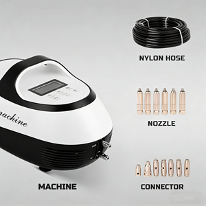 DaringFish Sistema de Nebulización de Jardín de Alta Presión de 120 W <span class=keywords><strong>y</strong></span> 0.5 L/min, Máquina de Niebla para Exteriores, Rociador de Agua - Product Image 5