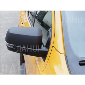 ฝาครอบกระจกมองข้างสำหรับ Ford Ranger Next Gen 2022 2023 2024 wildtrak XLT Sport <span class=keywords><strong>XLS</strong></span> ABS สีดำด้านข้าง4X4 Jiahui - Product Image 2