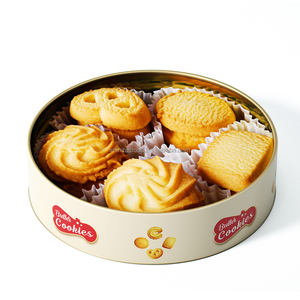 Biscuits au beurre de qualité supérieure <span class=keywords><strong>Cookies</strong></span> les plus sûrs Biscuits de fantaisie en boîtes Biscuits fournisseurs - Product Image 3