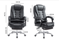 Silla Gaming Gamer Moderna Para Oficina Silla Giratoria Blanca Para Oficina En Casa Ecuador Ergonómica Ejecutiva De Cuero PU Genuino