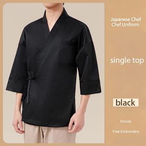 Veste de chef personnalisée avec poche poitrine, coupe légère, grande taille, pour hôtel, bistrot, service de restauration - Product Image 6