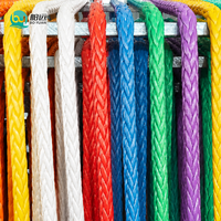 Corde en polyéthylène à très haut poids moléculaire Boyuan, 100% UHMWPE, 10 mm, corde statique flottante pour la navigation, fournitures marines
