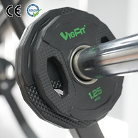 VIGFIT Fabricant de plaques de poids, vente en gros, usine, plaques de poids personnalisées, plaques de poids noires pour la musculation, plaques de poids pour la salle de sport, pour l'entraînement
