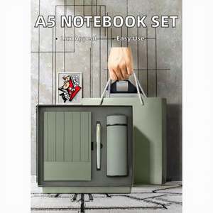 Set de Regalo Empresarial Personalizado A5, Cuaderno Promocional de PU con Impresión en Serigrafía para Ejecutivos y Empresas - Product Image 2