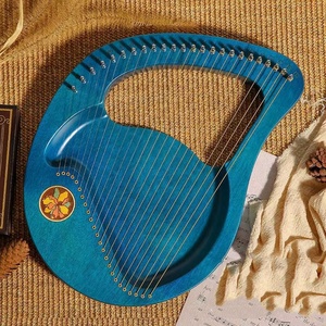 Nouvelle conception Lyre <span class=keywords><strong>Mini</strong></span> 16 tons Harpe pour débutants Haute qualité 19 tons Lyre pour instrument à cordes - Product Image 6
