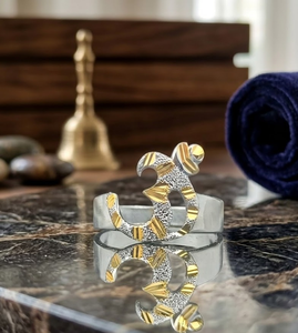 Trendy Gold Plated <b>Men</b> <b>Ring</b> Fashion Jewelry Made from Copper and Brass Classic Finger <b>Ring</b> for Wedding Party Festival Daily Wear - Product Image 2