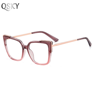 2024 nuevas gafas coloridas <span class=keywords><strong>de</strong></span> alta calidad, gafas <span class=keywords><strong>de</strong></span> bloqueo <span class=keywords><strong>de</strong></span> luz azul para ordenador, gafas tr90 con marco grande, gafas <span class=keywords><strong>de</strong></span> ojo <span class=keywords><strong>de</strong></span> gato, gafas antiazules - Product Image 3