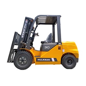 Carretilla elevadora HULKMAN <span class=keywords><strong>3ton</strong></span> FD30 de toda la capacidad con accesorio de manipuladores de palés individuales y dobles adecuado para la industria de alimentos y bebidas - Product Image 2