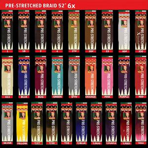 All'ingrosso treccia sintetica Extended Crochet africano espressione dei <span class=keywords><strong>capelli</strong></span> Ombre treccia per facile treccia <span class=keywords><strong>capelli</strong></span> Pre-allungati - Product Image 2