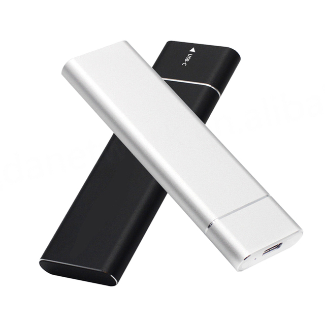 Bajeal Aluminum Alloy Type-C USB3.0 Dual-Line M.2 SSD NVMe NGFF Network Storage External Hard Drive Enclosure Private Mold