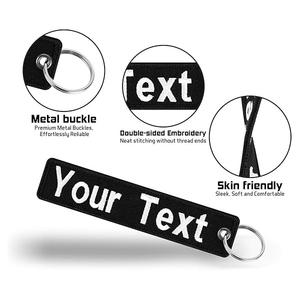 Llavero Promocional IDEA GIFT con Logotipo Personalizado, Bordado a Doble Cara, de Poliéster Impermeable, para Regalo en Eventos - Product Image 4