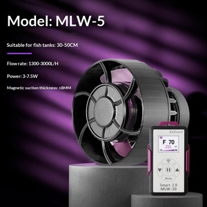 Bomba de Agua para Acuario Jiebao, Generación de Flujo Inteligente, Frecuencia Variable, Ultrasilenciosa, 20 ALW SLW <span class=keywords><strong>AOW</strong></span> para Acuarios Marinos - Product Image 2