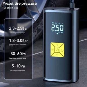 Gonfleur de pneus de voiture portable, compact, universel, durable, haute pression, professionnel, pour le camping et les activités de plein air, 150 PSI - Product Image 2