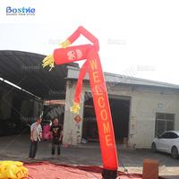 Danseur gonflable publicitaire personnalisé avec logo, figurine gonflable pour la publicité et la décoration commerciale