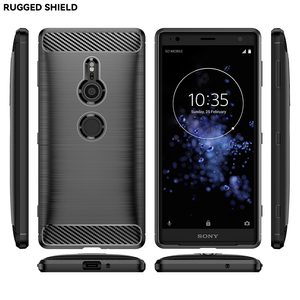 Coque de téléphone portable TPU souple antichoc en fibre de carbone pour <span class=keywords><strong>Sony</strong></span> <span class=keywords><strong>Xperia</strong></span> <span class=keywords><strong>XZ2</strong></span> - Product Image 6