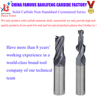 Foret en carbure monobloc à trou profond avec trou de liquide de refroidissement pour outil CNC Traitement de l'acier au carbone