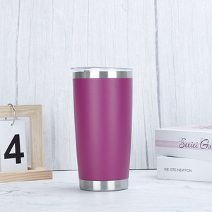 2025 20oz 30oz Stainless Steel Insulated Tumblers Custom Logo Double Wall Insulated Travel <b>Coffee</b> Cups with Lid - Product Image 6