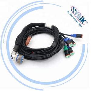 Su Geçirmez Konnektör Mühürlü Otomotiv Kablo Demeti Kablosu Aksesuarı DT AT Serisi Dikdörtgen Fiş 2 3 4 6 8 12 Pin - Product Image 2