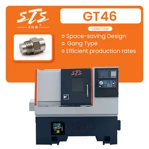 Beste Prijs Oliemistcollector Gt46 Hoge Precisie Multi-Head Elektrische Spindel Cnc Draaibank Machine