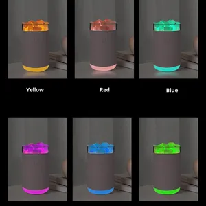 Humidificador de Sal de Plástico de Gran Capacidad, Silencioso, con Iones Negativos, Alimentación USB/CA, para Dormitorio, Familia, Escritorio, Aromaterapia, ¡Oferta! - Product Image 4