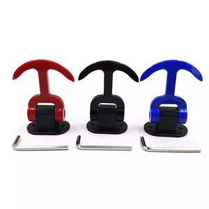Gancho de remolque de coche ABS Diseño en forma de <span class=keywords><strong>T</strong></span> modificado Resistente Accesorios para automóviles Ganchos de anclaje de remolque universales - Product Image 4