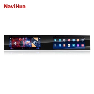 NaviHua pour BMW Série 5 GT F07 2011-2017, mise à niveau de la voiture, autoradio Android à double écran 21'', navigation GPS, unité multimédia Carplay - Product Image 1