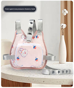 洗練された & スタイリッシュなアンチロストバックパックベビーハーネス便利なセキュリティ & コンフォート自動リリースストラップ付き - Product Image 5