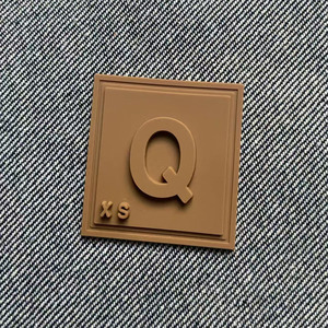 Custom Soft Pvc Patch for Clothing Bag Embossed Rubber 3D logo Tags Personalized Brand <strong>Label</strong> Customized Silicone Garment <strong>Label</strong> - Product Image 3