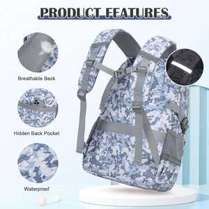 Fashion <b>Student</b> <b>Backpack</b> with Lunch Box and Pencil Case Promotional Polyester Lining <b>Backpack</b> - Product Image 4