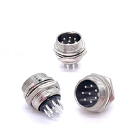 Soulin Gx16 8Pin 16mm diamètre connecteur d'aviation prise circulaire mâle et femelle chauffe-eau électrique connecteurs