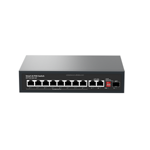 Hot Sale Unmanaged 8 10/100M <b>Network</b> Ports + 2 10/100/1000M Uplink <b>Network</b> Ports + 1 1000M SFP Optical Port AI POE <b>Switch</b> - Product Image 2